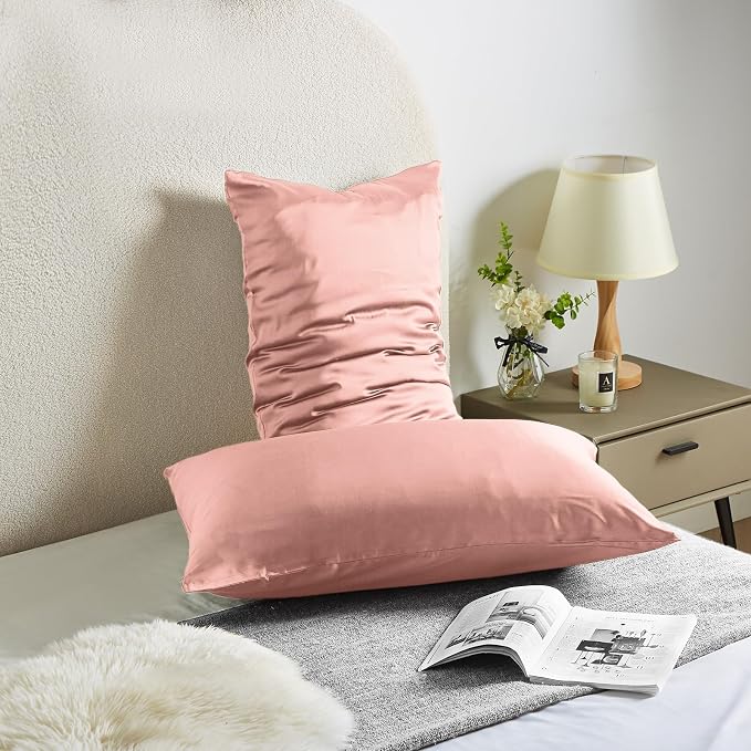 Silk Pillowcase for Hair and Skin Mulberry Silk Pillowcase Soft Breathable - Image 3