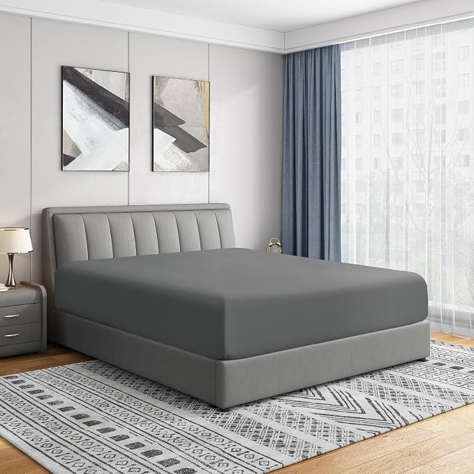Cathay Home Twin XL Fitted Sheet by CathayHome