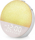 Geuuap Sunrise Alarm Clock White Noise Machine | Natural Wake-Up Light by Geuuap