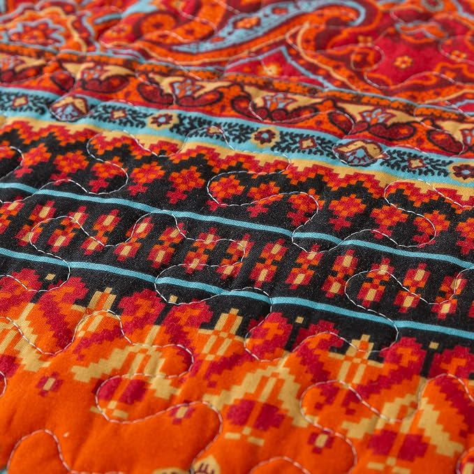 BEDIFANY Cotton California King Quilt Set - Image 5