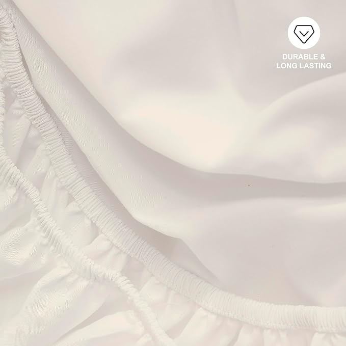 Hotella 100% Microfiber 39"x80" Twin XL Fitted Sheet Only, Hotel Quality Stay - Image 6