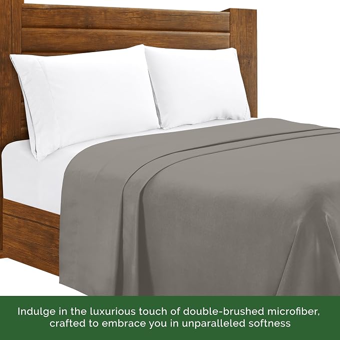 Luxury Flat Sheet on Amazon Elegant Comfort Wrinkle-Free 1500 Premier Hotel - Image 6