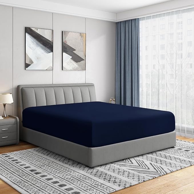 Cathay Home Twin XL Fitted Sheet by CathayHome