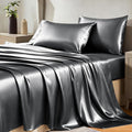 CozyLux Satin Sheets Full Size Sheets by CozyLux