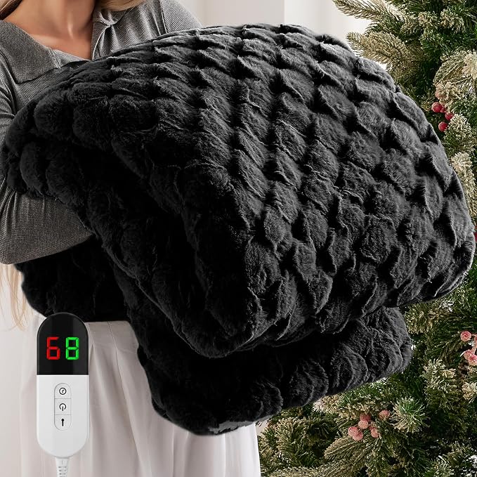 Homemate Electric Heated Throw Blanket by Homemate