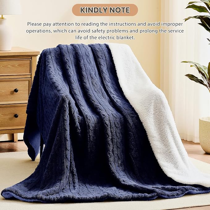 Homemate Electric Heated Blanket King - Image 7