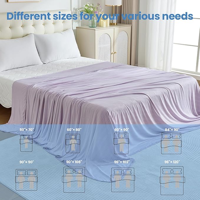 OIGAE Cooling Blanket for Hot Sleepers - Image 2