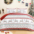 Exclusivo Mezcla Reversible Christmas Quilts Queen Size by ExclusivoMezcla