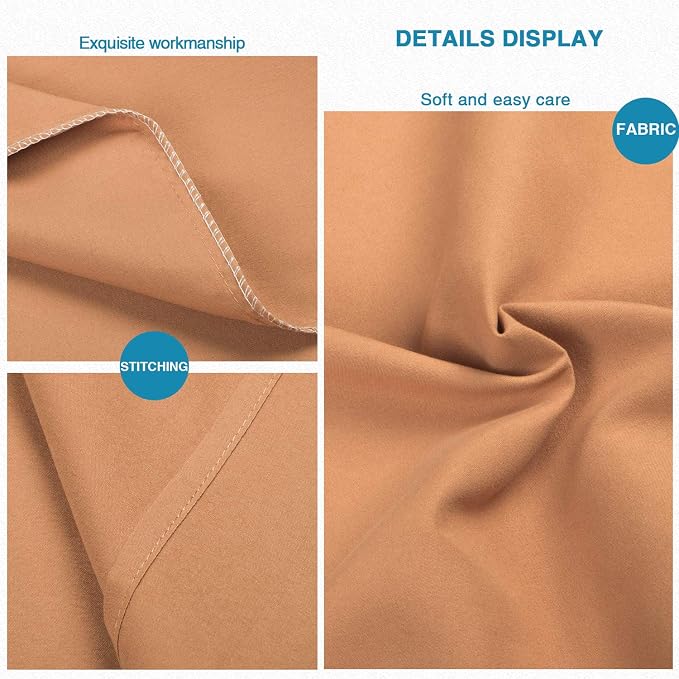 FLXXIE Pillow Cases Standard Size, Soft Microfiber Pillow Covers - Image 3