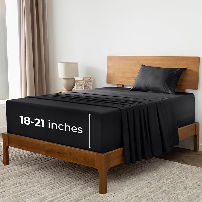 Mellanni Extra Deep Twin Sheets by Mellanni