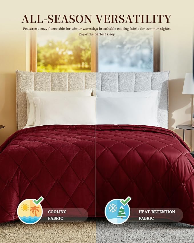 L'AGRATY Queen/King Size Weighted Blanket - Image 3