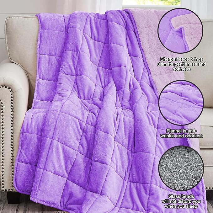 yescool Weighted Blanket for Adults Heavy Blanket for Sleeping Perfect for - Image 6