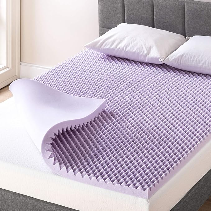 Best Price Mattress 2 Inch Egg Crate Memory Foam Mattress Topper by BestPriceMattressInc