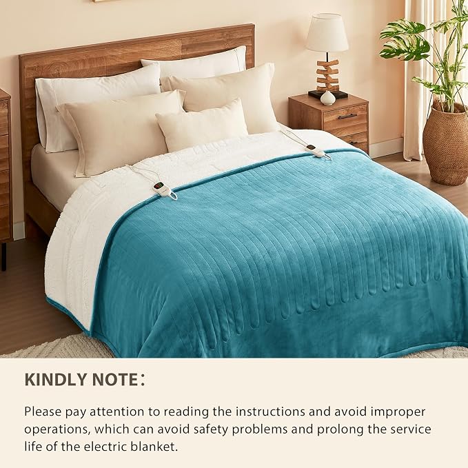 Homemate Electric Heated Blanket King - Image 8