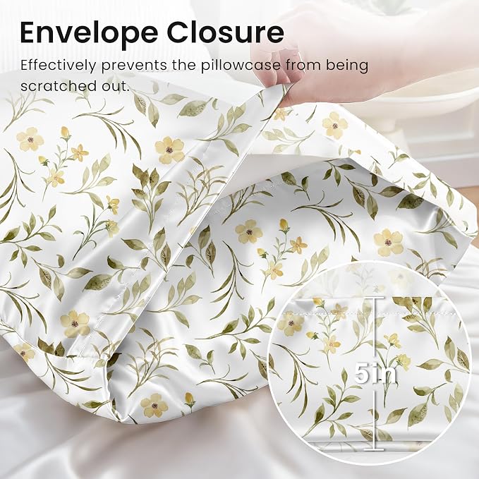 EXQ Home Satin Pillowcase for Hair and Skin Queen - Image 3