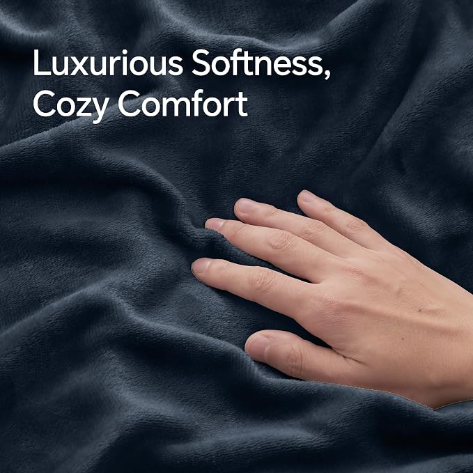 BEDELITE Flannel Pillow Cases Queen Size Set of 2, Super Soft Fleece Pillowcases - Image 4