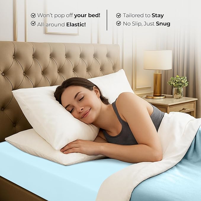 Utopia Bedding Queen Fitted Sheet - Image 8