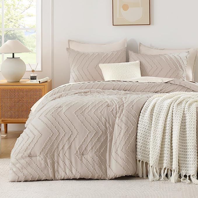Andency Linen Twin/Twin XL Comforter Set, Twin Bed Comforter by Andency