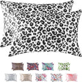 MR&HM Satin Pillowcase for Hair and Skin, Silk Satin Pillowcase 2 Pack by MRHM