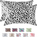 MR&HM Satin Pillowcase for Hair and Skin, Silk Satin Pillowcase 2 Pack by MRHM