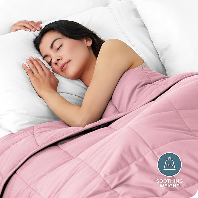 Bare Home Weighted Blanket Twin or Full Size 7lb - Image 2