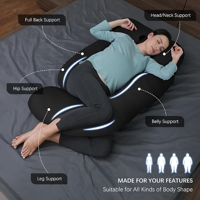 MOON PARK Pregnancy Pillows for Sleeping - Image 2