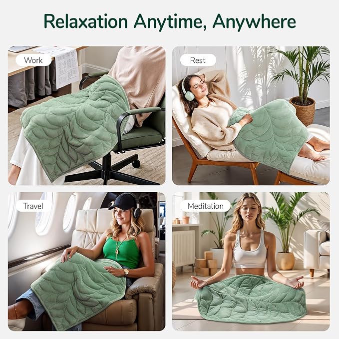 Kaisa Weighted Blanket for Adults, Soft Heavy Blanket Machine Washable - Image 4