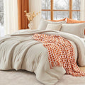 MUXHOMO King Size Comforter Set, All Season Ultra Soft Down Alternative Bedding by MUXHOMO