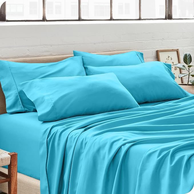 Bare Home Microfiber King Pillowcase Set of 4 - Image 2