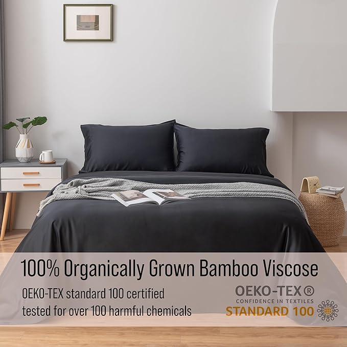 Bella Coterie | Luxury Bamboo Viscose King Size Pillowcase Set | 100% - Image 4