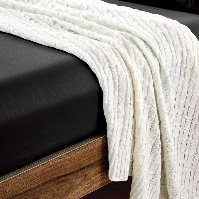 FreshCulture Queen Fitted Sheets, Bulk Pack of 6, Deep Pocket, Soft Microfiber - Image 5