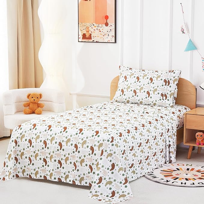 lasoftan Kids Sheet Set Full Size, Full Sheet Set - Image 5