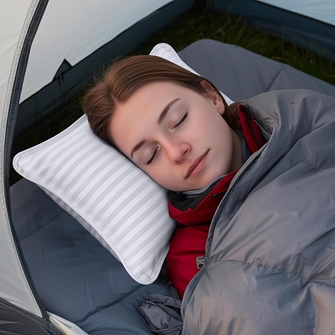 Utopia Bedding Travel Pillow for Airplane, Car and Toddlers, Neck Support for - Image 5