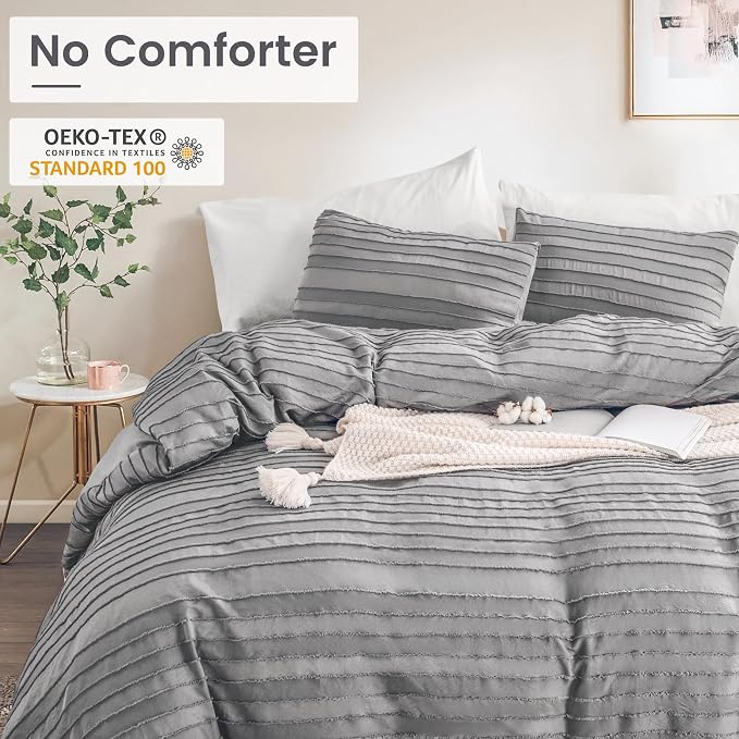 NEXHOME PRO Duvet Cover Queen, Soft and Lightweight 100% Washed Microfiber - Image 7