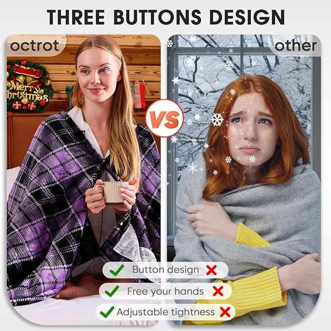 Heated Electric Blanket Queen Size, 84X90 Heating Blanket Queen - Image 7