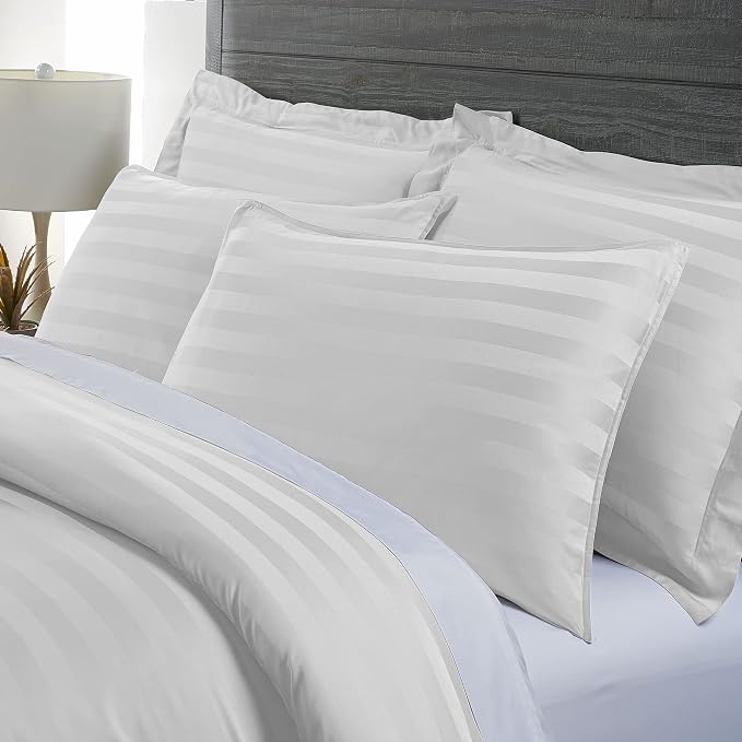 Pure Bamboo King Duvet Cover, 3 Piece Set, Genuine 100% Organic Viscose Derived - Image 2