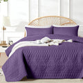 akkialla Full/Queen Quilt Set, Boho Geometric Pattern, Soft All-Season Bedding by akkialla