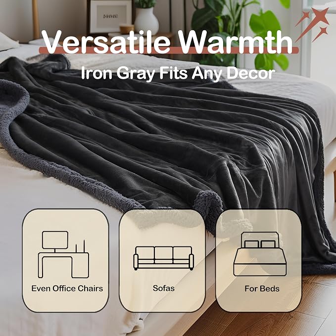 Electric Heated Blanket Twin Size 62" x 84" - Image 8