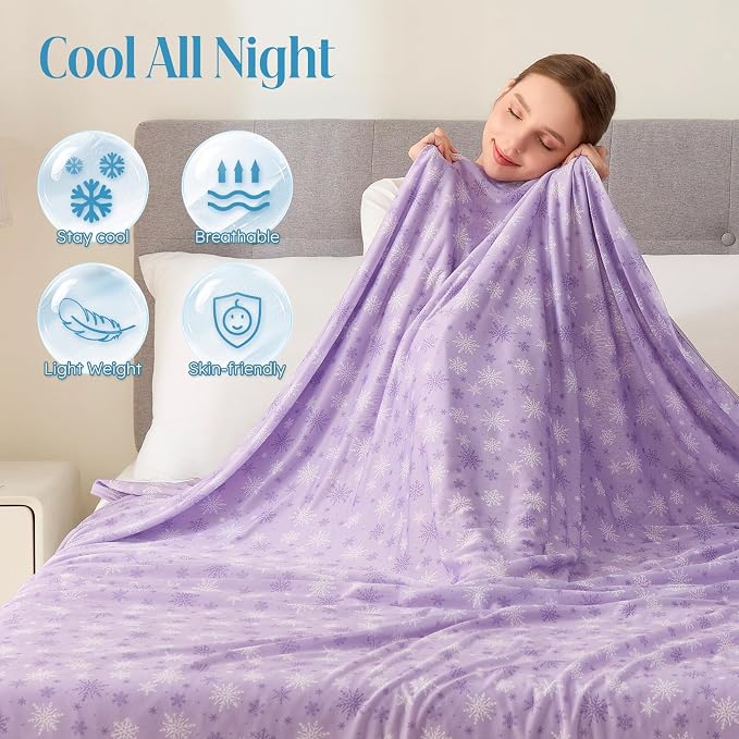 OIGAE Cooling Blanket for Hot Sleepers - Image 3
