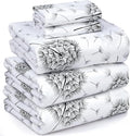 RUVANTI 100% Cotton Sheets – Split King Size Percale Bedding, Cooling & by Ruvanti