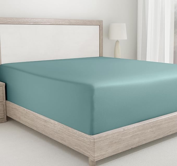 California Design Den Deep Pocket Twin XL Fitted Sheet, Soft 400 Thread Count by CaliforniaDesignDen