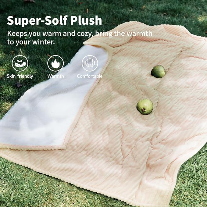 Texciting Heated Blanket Electric Throw 50”X60”-Heating Blanket - Image 5