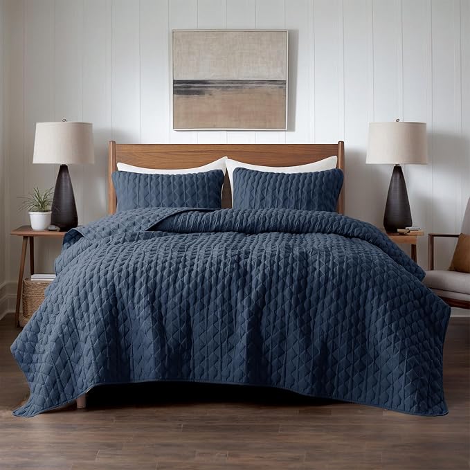 WDCOZY Oversized California Cal King Size Quilt Bedding Sets - Image 2