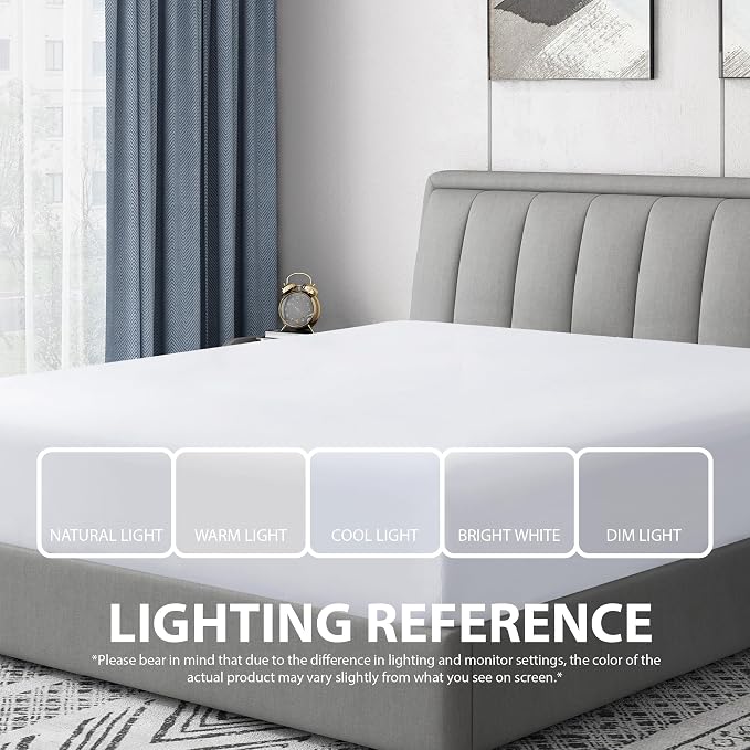 Cathay Home Full Fitted Sheet - Image 5
