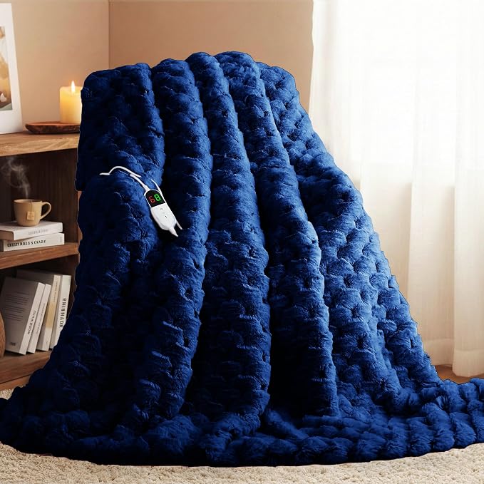 Homemate Heated Blanket Electric Throw by Homemate