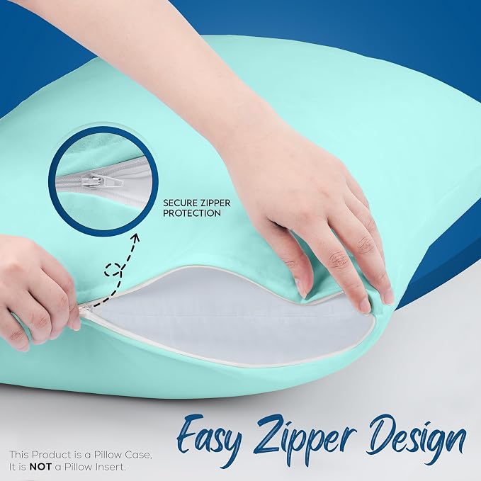 Utopia Bedding Premium 100% Waterproof Pillow Protectors - Image 4