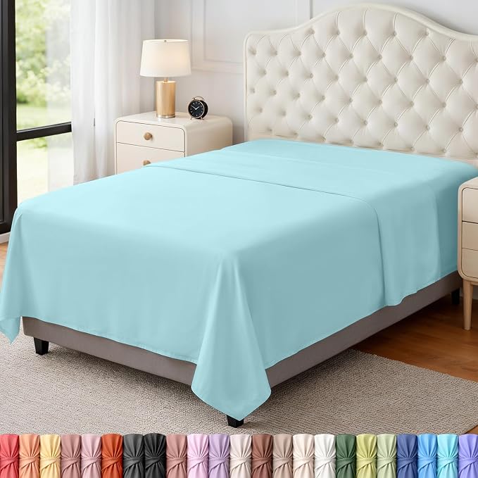 Utopia Bedding Flat Sheet by UTOPIABEDDING