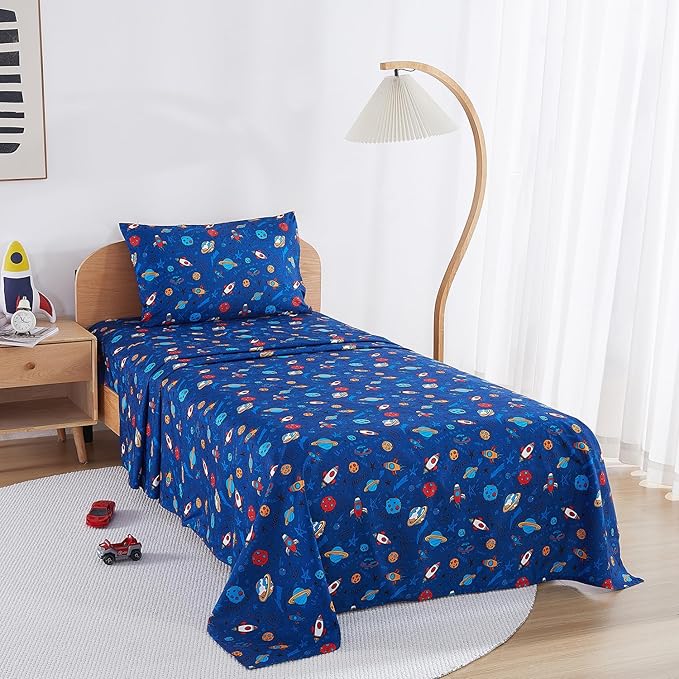 lasoftan Kids Sheet Set Twin Size, Twin Sheet Set - Image 6