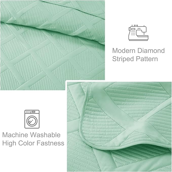 Exclusivo Mezcla Twin Size Quilt Set - Image 4