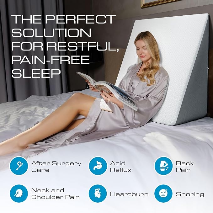 Kolbs Extra Wide Bed Wedge Pillow - Image 2